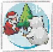 pattern Holidays New Year
