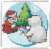 pattern Holidays New Year