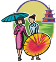 image People Women Architecture Buildings Countries China
