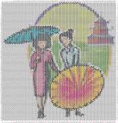 pattern People Women Architecture Buildings Countries China