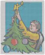 pattern People Men Plants Trees Holidays New Year